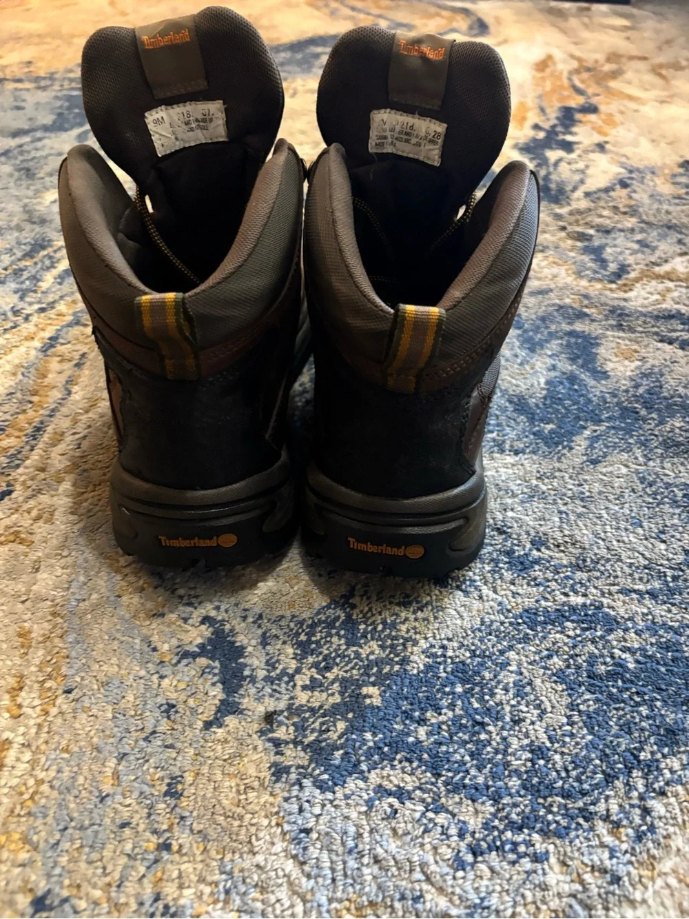 Timberland Brown Leather Hiking Boots - Men's Durable Trail Footwear